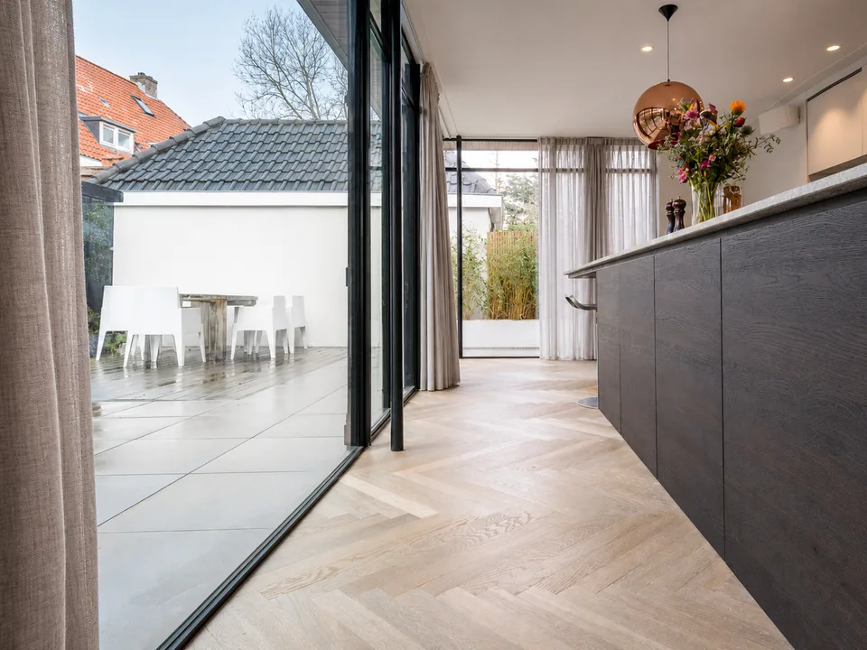 Completed CT Builders indoor and outdoor flooring renovation